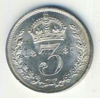 Nagy-Britannia 1887. 3p Ag Viktória T:2+