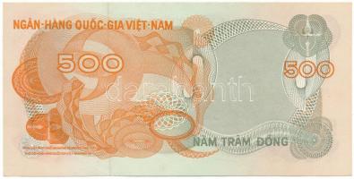 Vietnam / Dél-Vietnam DN (1972) 500D "M10 784623" T:AU 
Vietnam / South Vietnam ND (1972)...