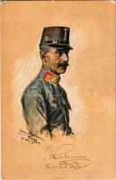 1916 Armeekommandant G.d.K. Eduard v. Böhm-Ermolli / Eduard von Böhm-Ermolli, WWI Austro-Hungarian K.u.K. military, Field Marshal + "K.u.K. Infant. Regmt. Nr. 25." (EK)