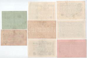 Német Birodalom / Weimari Köztársaság 1923. 100.000M - 50.000.000M (8xklf) T:XF-F egyiken tűlyukak
...