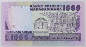 Madagaszkár 1984-1988. 1000A "A/24 021212" T:UNC Madagascar 1984-1988. 1000 Ariary "A...