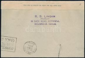 Srí Lanka (Ceylon) 1954