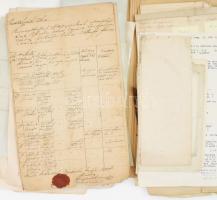 Óriási családtörténeti kutatási anyag. Családfák, összeírások, feljegyzések, keresztlevelek, stb az ...