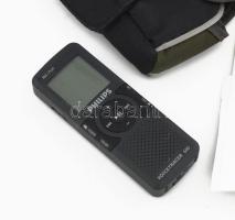 Philips LPH 600 digitális diktafon, tartozékokkal, Samsonite tokkal