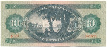 1962. 10Ft "A937 141656" T:F szép papír
Adamo F6
