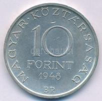 1948. 10Ft Ag "Széchenyi" T:AU patina Adamo EM2