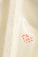 Nagy méretű kos figura. Kézzel festett, jelzett, hibátlan sz: 29 cm, m: 28 cm