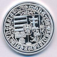 DN "A legértékesebb magyar érmék - II. Ulászló ezüst guldinerének replikája" ezüstözött Cu...