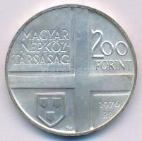 1976. 200Ft Ag "Festők I. - Derkovits" T:BU patina Adamo EM49