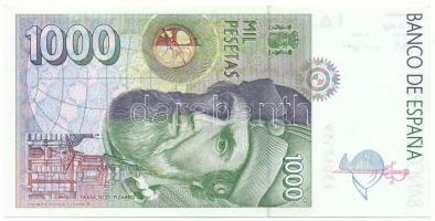 Spanyolország DN(1992.) 1000P "F5043459" T:AU Spain ND(1992.) 1000 Pesetas "F5043459&...
