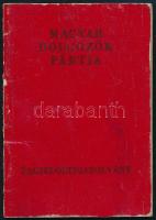1956 MDP párttagjelölti igazolvány