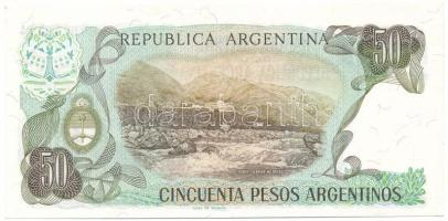 Argentína DN (1985) 50P pótkiadás T:AU
Argentina ND (1985) 50 Pesos replacement note C:AU
Krause P...