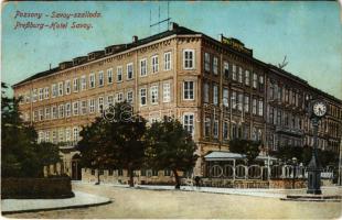 1913 Pozsony, Pressburg, Bratislava; Savoy szálloda / hotel (EK)