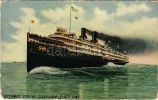 1911 Steamer "CITY OF CLEVELAND" Detroit-Cleveland Line (EB)