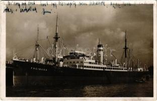 1938 MS "FREIBURG" Hamburg America Line steamship (fa)