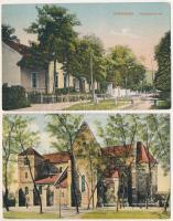 28 db RÉGI magyar város képeslap vegyes minőségben