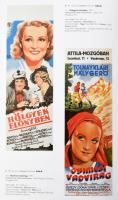 Film posters. A magyar filmplakát aranykora. 1912-1945. Bp., 2004, Ernst Galéria. Gazdag képanyaggal...