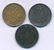 Ausztria 1881-1891. 1kr Cu (3xklf) T:AU-VF
Austria 1881-1891. 1 Kreuzer Cu (3xdiff) C:AU-VF