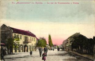 Vratsa, Vratza; La rue de Voznesenska