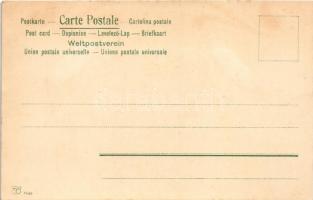 Horse riding, jockeys. litho