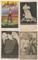 8 db régi irredenta propaganda képeslap / 8 pre-1945 Hungarian irredenta propaganda postcards