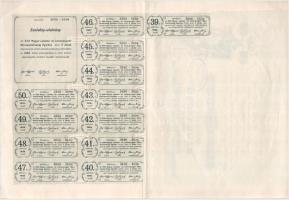 Eger 1920. "Első Magyar Lakatos és Lemezárugyár Részvénytársaság, Eger" 5db részvénye egyb...