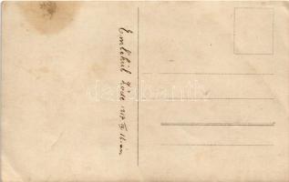 1917 Lőcse, Levoca; osztrák-magyar katonák csoportja / WWI Austro-Hungarian military, group of soldi...