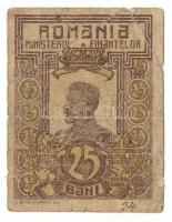 Románia 1917. 25b T:F,VG Romania 1917. 25 Bani C:F,VG Krause P#70