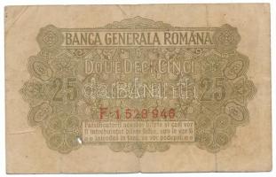 Románia / Német megszállás 1917. 25b T:VG lyuk
Romania / German occupation 1917. 25 Bani C:VG hole
...