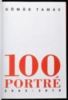 Gömör Tamás: 100 portré 2003-2019. Bp., 2020, GMR Reklámügynökség. Kiadói papírkötés, jó állapotban
