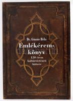 Dr. Gömör Béla: Emlékérem könyv. 120 érem kultúrtörténeti háttere. Bp., 2002, GMR. Kiadói papírkötés, jó állapotban.