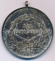 1914. "Ferenc József Bronz Vitézségi Érem" ezüstözött bronz kitüntetés mellszalag és szign...