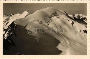 Ramoljoch mit Spiegelkogel (Ötztal Alps) / mountain peak (surface damage)