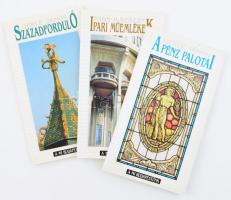 Mi Budapestünk sorozat 3 kötete:  Gerle János: Századforduló; A pénz palotái;  Kiss Katalin: Ipari műemlékek. Bp.,1993-2001,Budapest Főváros Önkormányzata. Gazdag képanyaggal illusztráltak. Kiadói papírkötések.