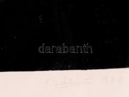 Bálint Endre (1914-1986): Szentendrei motívumok, 1978. Szitanyomat, papír, jelzett, számozott (56/10...