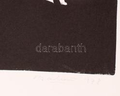 Bálint Endre (1914-1986): Motívumok, 1978. Szitanyomat, papír, jelzett, számozott (56/100). Kisebb t...