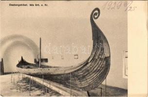 1929 Osebergskibet / Oseberg ship, Viking ship