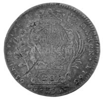 Német Államok / Würzburg 1776W 20kr Ag "Adam Friedrich von Seinsheim" (6,16g) T:VF-F patin...