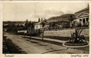 1933 Budapest II. Guggerhegyi autóút (Látó-hegy), villák