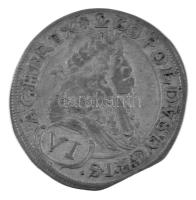 Ausztria 1674. 6kr Ag "I. Lipót" Bécs (3,13g) T:XF Austria 1674. 6 Kreuzer Ag "Leopold I" Vienna (3,13g) C:XF Krause KM#1185