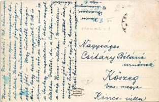 Budapest XI. Sashegy, Pensionnat Notre Dame de Sion Buda leányiskola, kilátás a Királyi vár felé (Rb...