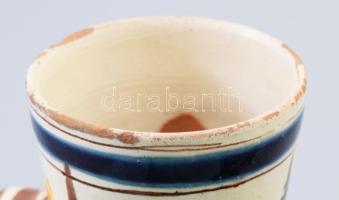 Bokály. Székelyudvarhely, 19. sz. második fele, kis sérülésekkel, m: 23 cm