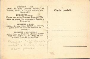 Perahim - Scene from A. Fadeev's "Young Guard" which was played on the stage of the N...