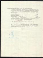 ca 1945 Sommer és Fein mérnökök szivattyú- és kompresszor gyára fejléces reklám nyomtatvany