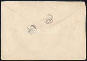 1939 Magyar a magyarért sor ajánlott levélen "TISZAINOKA" - Miske