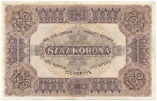 1920. 100K "Orell Füssli Zürich" nyomdahely jelöléssel, "A 050 665276" T:F szép ...