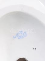 Lomonosov balerina és fiú figurák. Jelzett, m: 11-14 cm