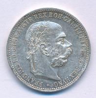 Ausztria 1893. 1K Ag "Ferenc József" T::AU,XF Austria 1893. 1 Corona "Franz Joseph" C:AU,XF Krause KM#2804