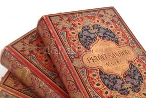 Petőfi Sándor összes művei. Életrajzi bevezetéssel ellátta: Jókai Mór. Eredeti kéziratok és kiadások...