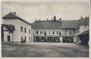 Győr a tűzoltólaktanya udvara